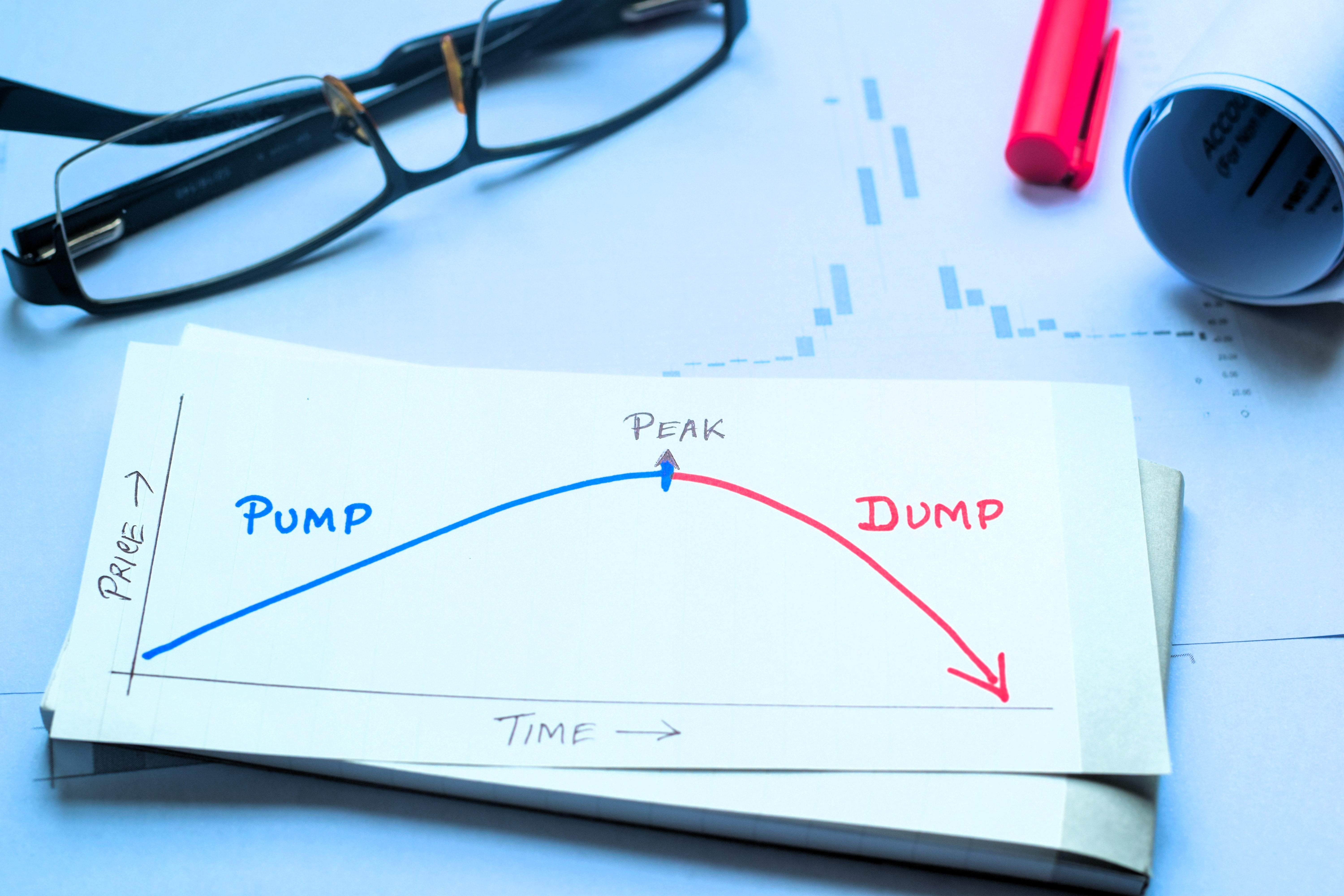 Pump-and-dump scams