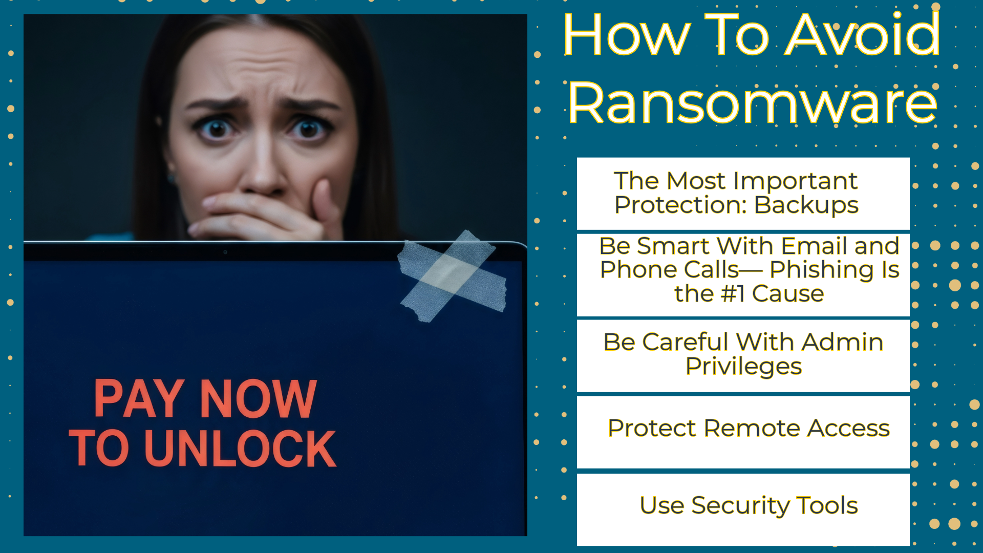 How to avoid ransomware
