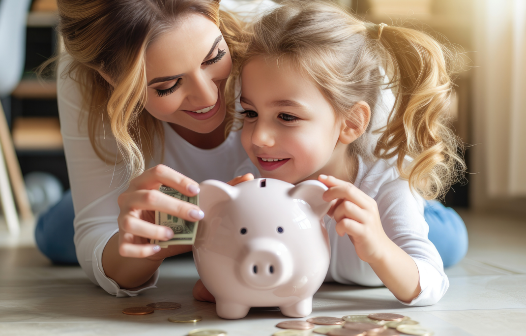 Teaching kids about money management